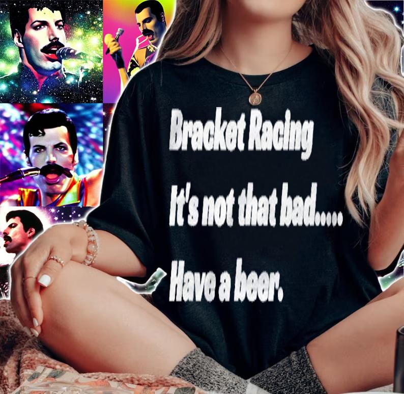 Yea Dude Racing Bracket Racing Shirt woman shirt