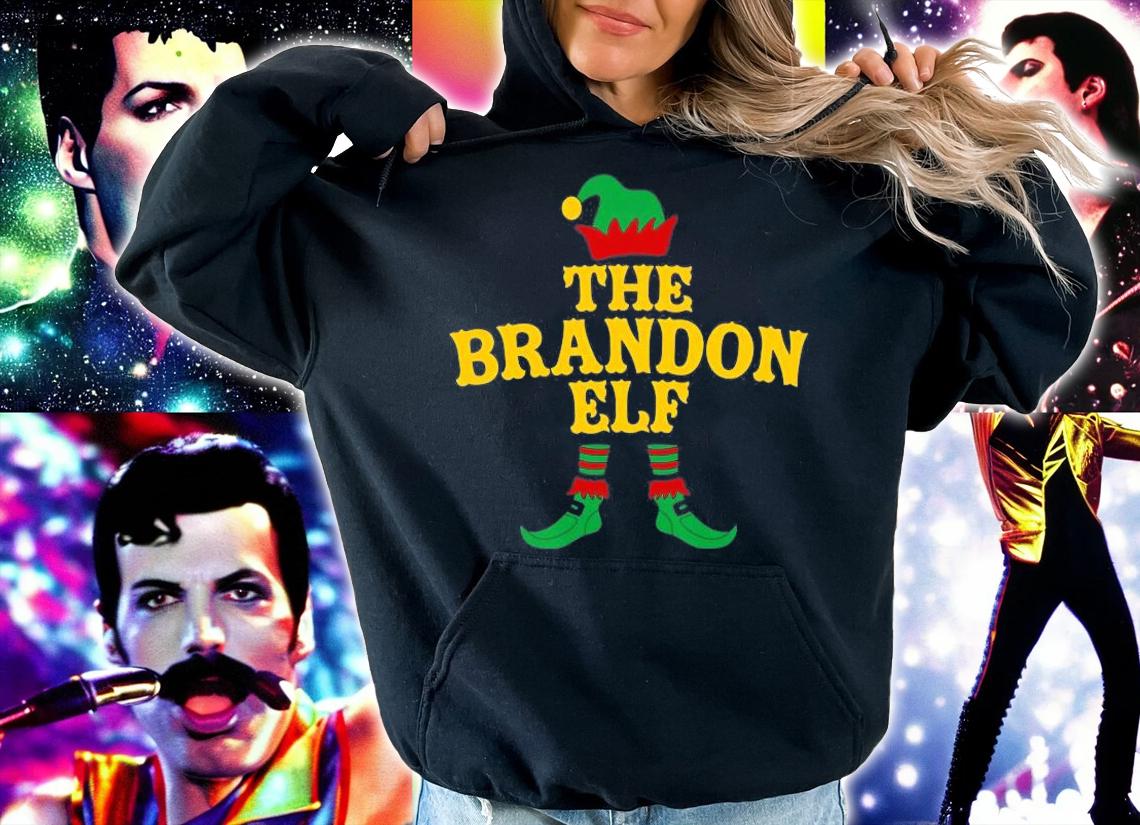 Christmas Elf The Brandon Elf Funny T-Shirt