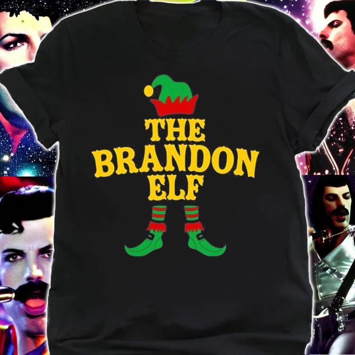 Christmas Elf The Brandon Elf Funny T-Shirt