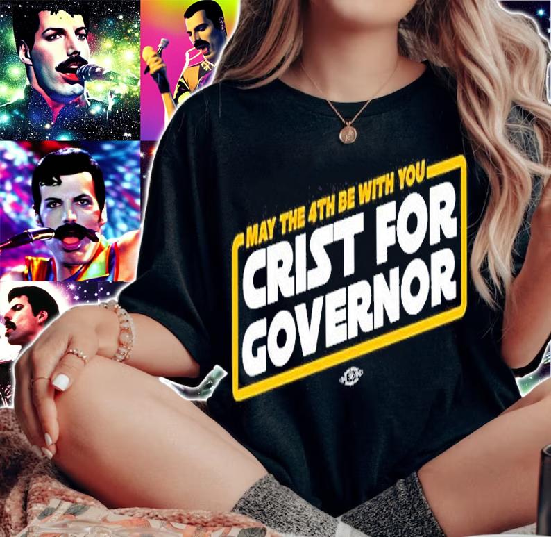 May The 4Th Be With You Crist For Governor T-Shirt woman shirt