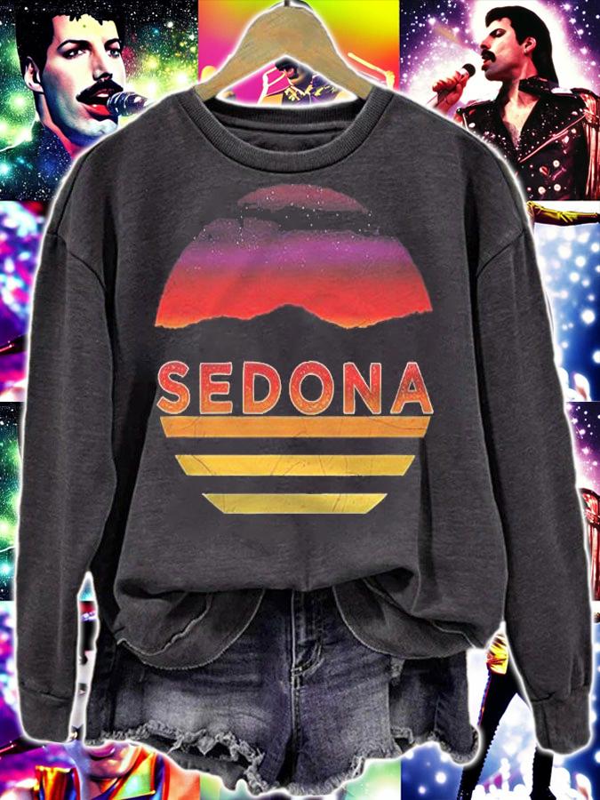 Retro Vintage Sedona Arizona Az Gift Shirt sweatshirt