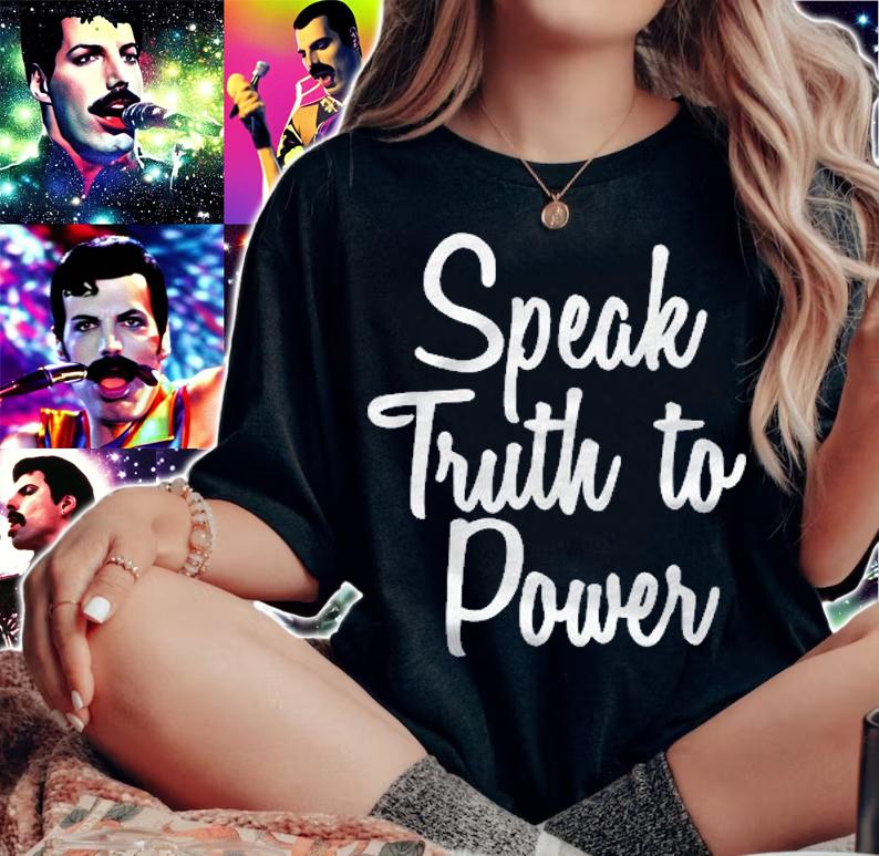 Speak Truth To Power Social Justice T-Shirt woman shirt
