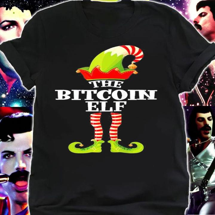 The Bitcoin Elf Funny Christmas Shirt shirt
