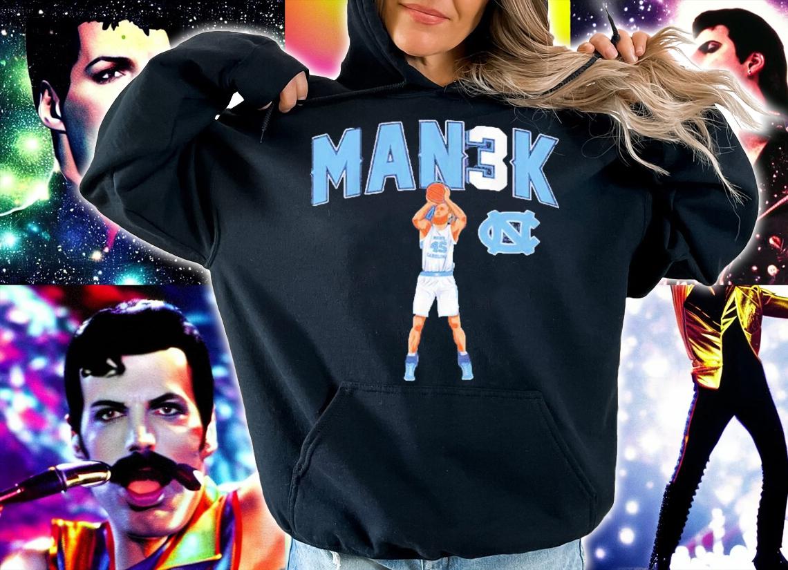 UNC Basketball Brady Manek Man3k Shirt