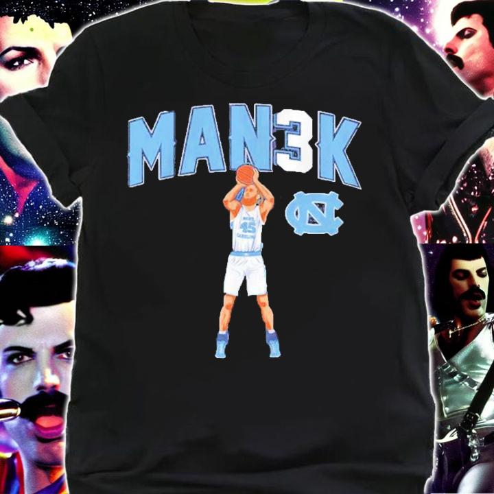 UNC Basketball Brady Manek Man3k Shirt