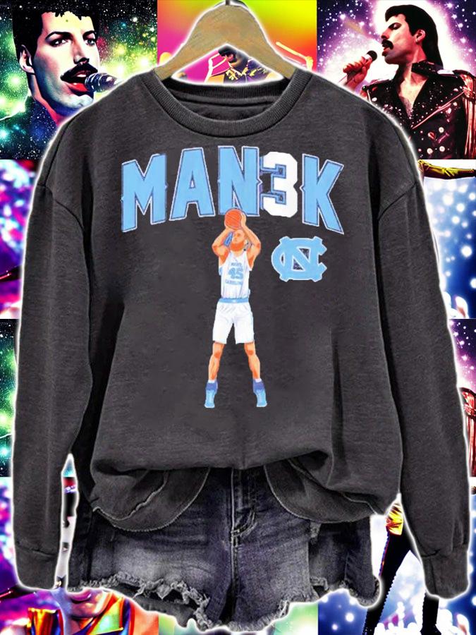 UNC Basketball Brady Manek Man3k Shirt