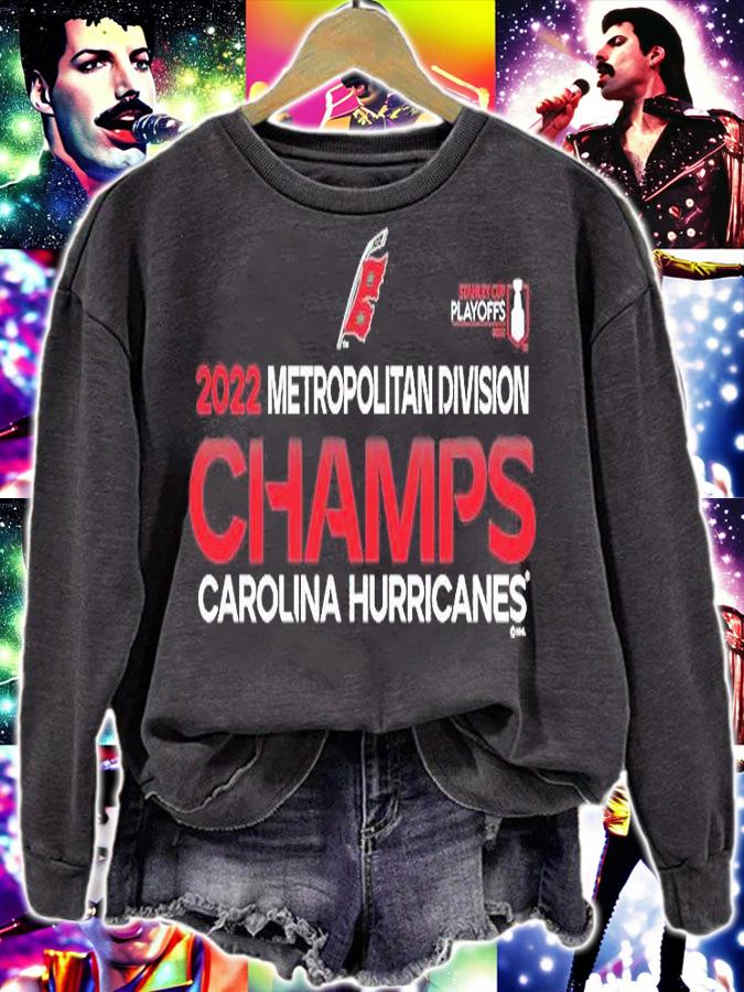 Carolina Hurricanes 2022 Metropolitan Division Champions T-Shirt sweatshirt