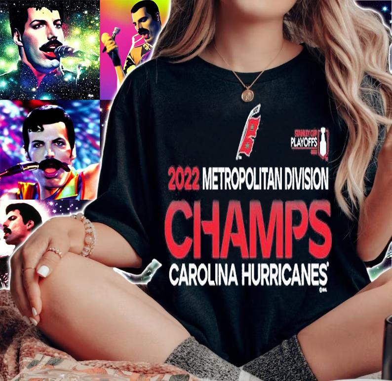 Carolina Hurricanes 2022 Metropolitan Division Champions T-Shirt woman shirt