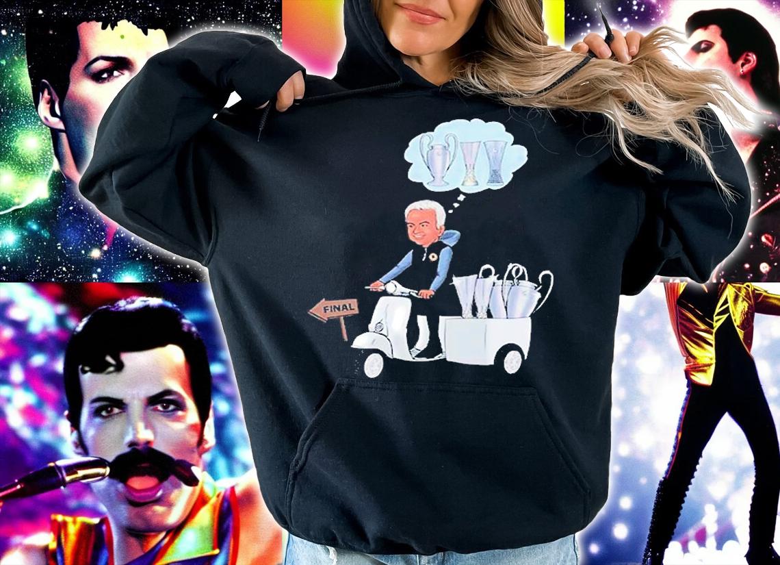 Jose Mourinho Final Of All Three T-Shirt hoodie