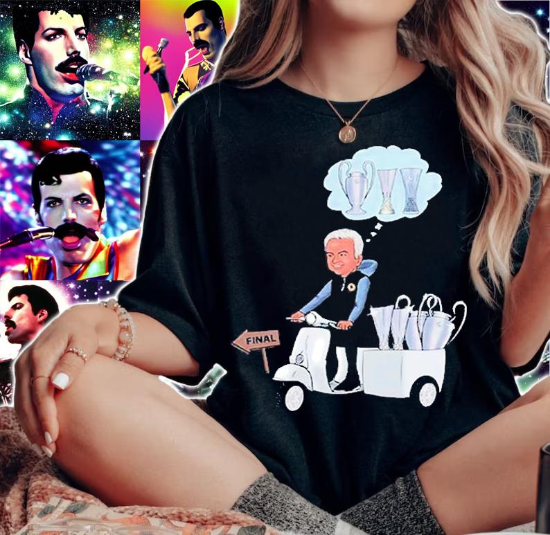 Jose Mourinho Final Of All Three T-Shirt woman shirt