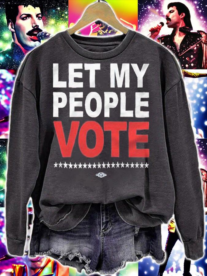 Let my people vote T-shirt
