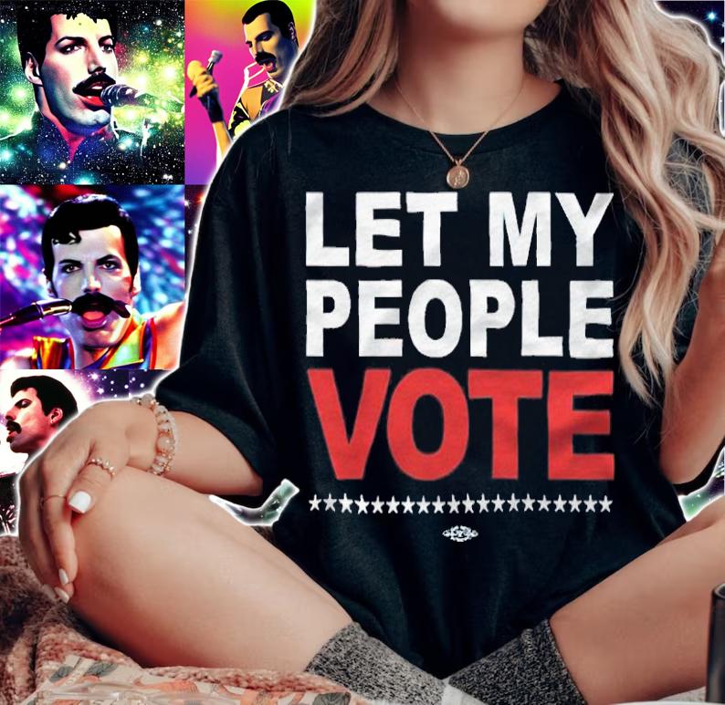 Let my people vote T-shirt