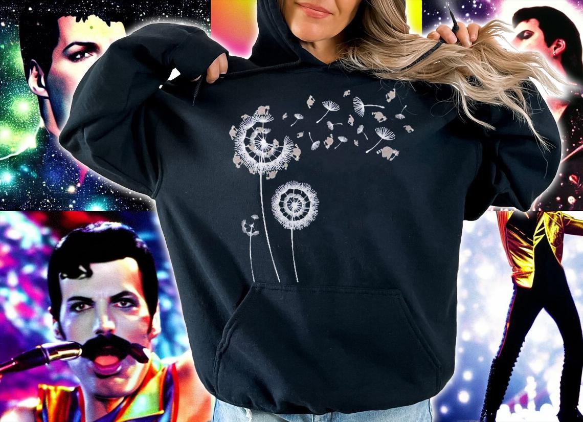 Puff Ball Funny Animal Raccoon Gift Dandelion Pullover Shirt hoodie