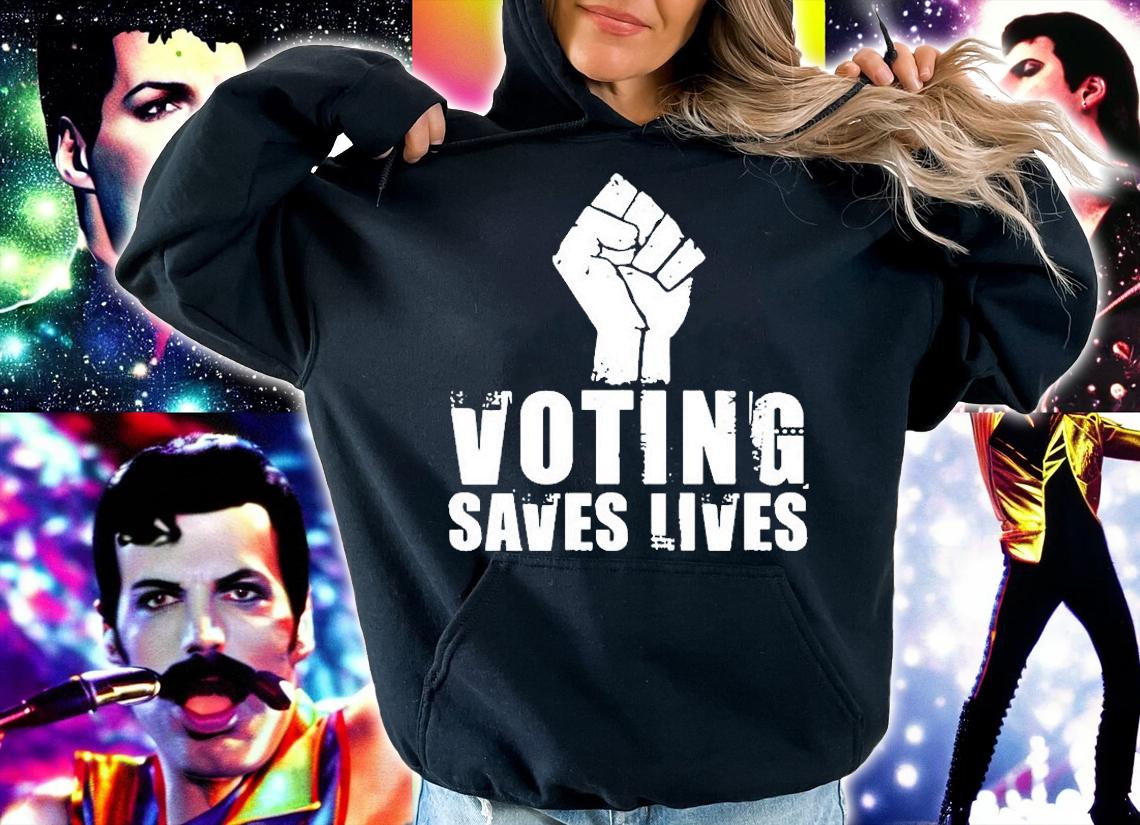 Rainy Studios Voting Saves Lives T-Shirt