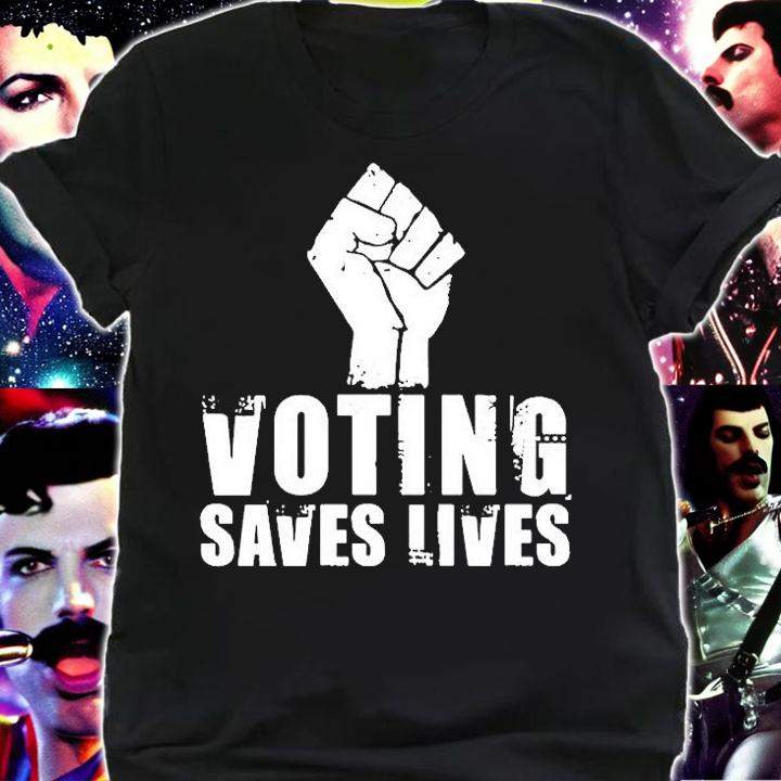 Rainy Studios Voting Saves Lives T-Shirt