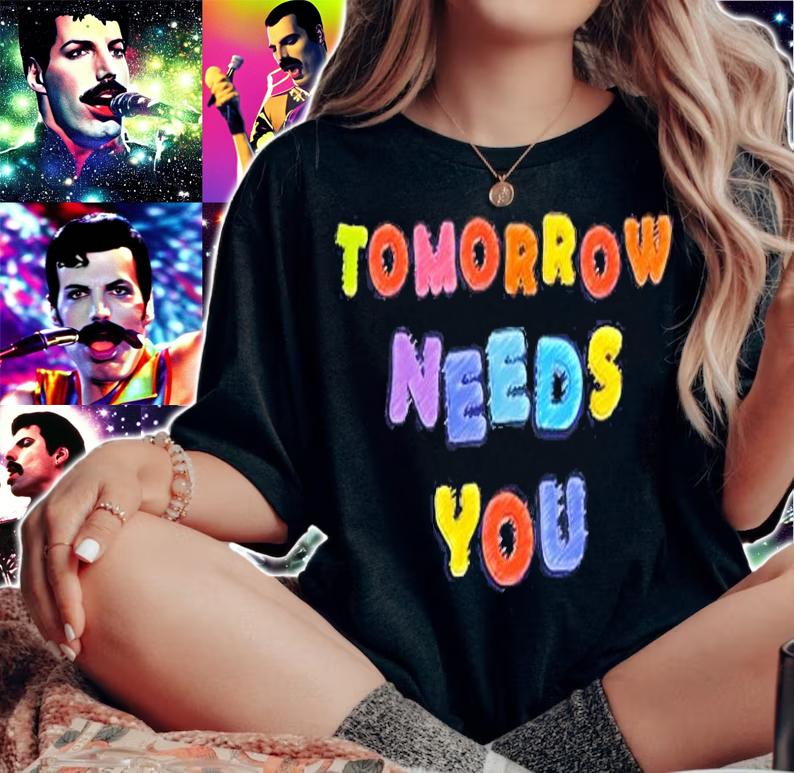 Tomorrow Needs You Mental Health Awareness Month Support T-Shirt