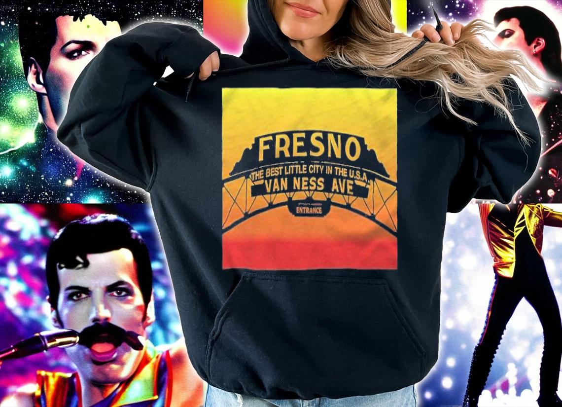 Fresno the best little city in the Usa Van Ness Ave entrance T-shirt