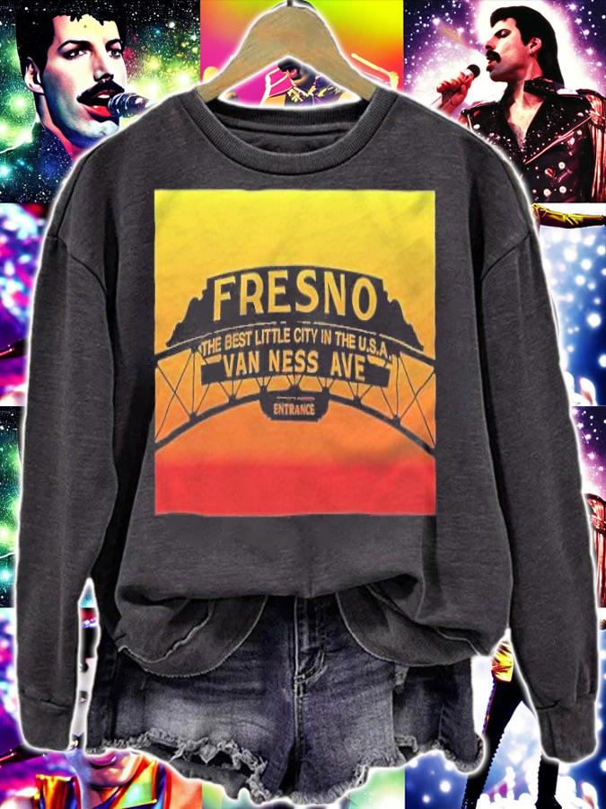 Fresno the best little city in the Usa Van Ness Ave entrance T-shirt
