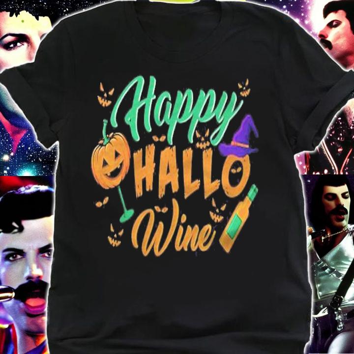 Happy Hallowine For A Wine & Halloween Fan shirt shirt