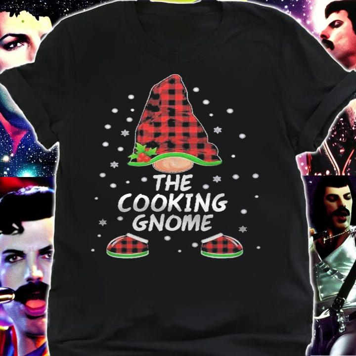 The Cooking Gnome Red Plaid Matching Family Merry Christmas Shirt shirt