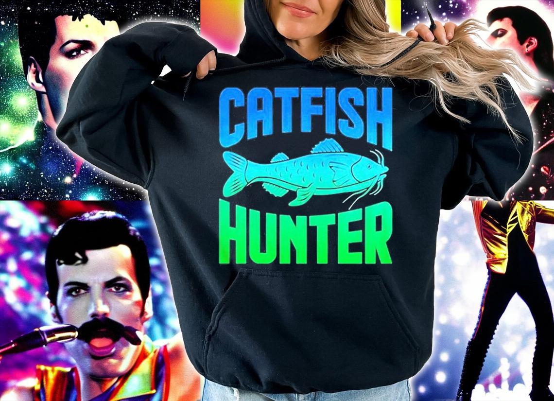 Catfish Hunter Catfishing Fish Fisher Shirt hoodie