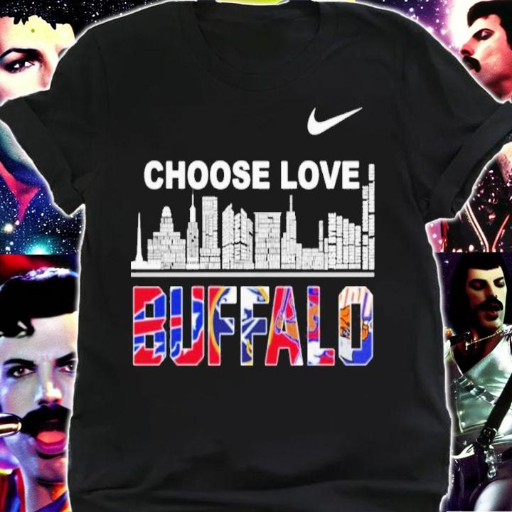 City Choose Love Buffalo Stop Hate End Racism Shirt shirt