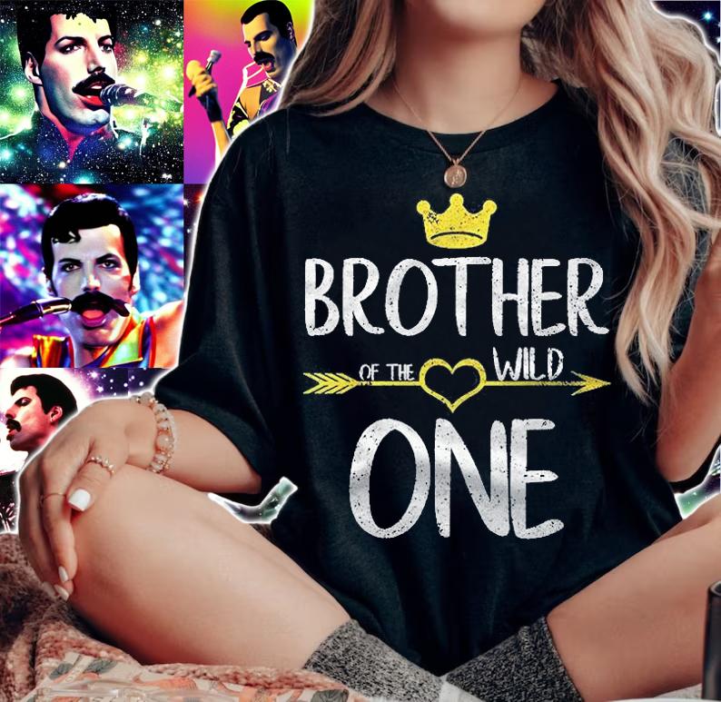 Cute 1St Birthday First Thing Gift Brother Of The Wild One Shirt woman shirt