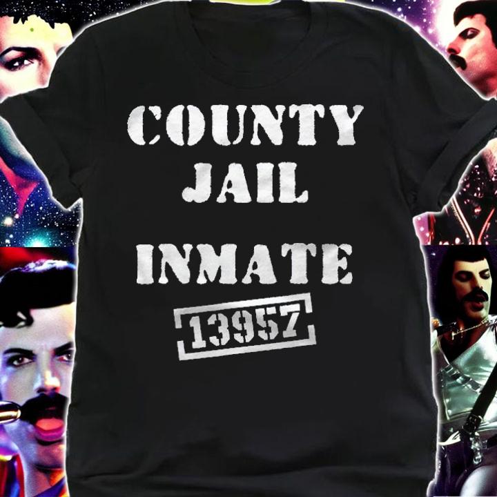Funny County Jail Inmate 13957 Cute Present For Boys Costume Halloween Shirt