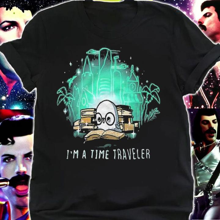 I'm a Time Traveler Owl read book shirt shirt
