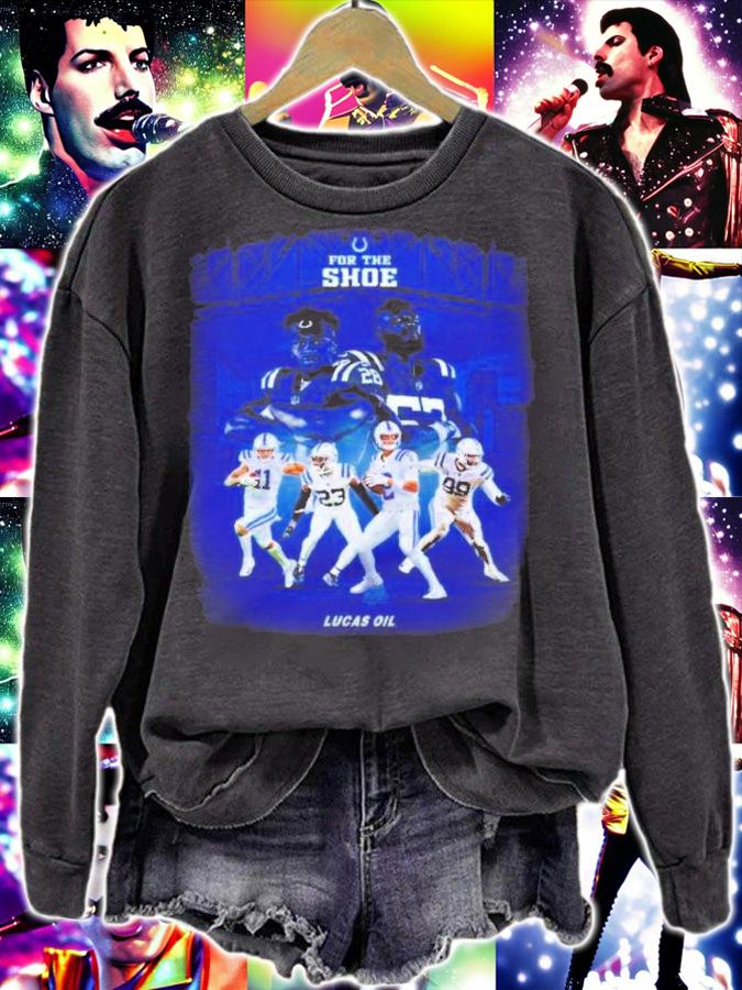 Indianapolis Colts Team For The Shoe Lucas Oil 2022 Shirt sweatshirt