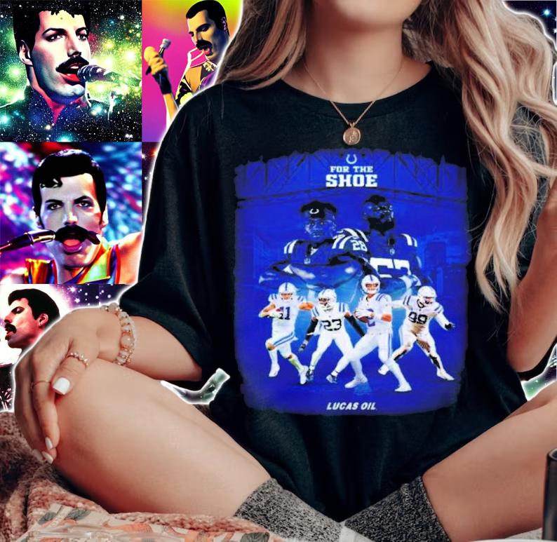 Indianapolis Colts Team For The Shoe Lucas Oil 2022 Shirt woman shirt