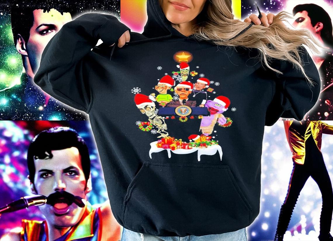 Jeff Dunham Christmas Tree Shirt hoodie