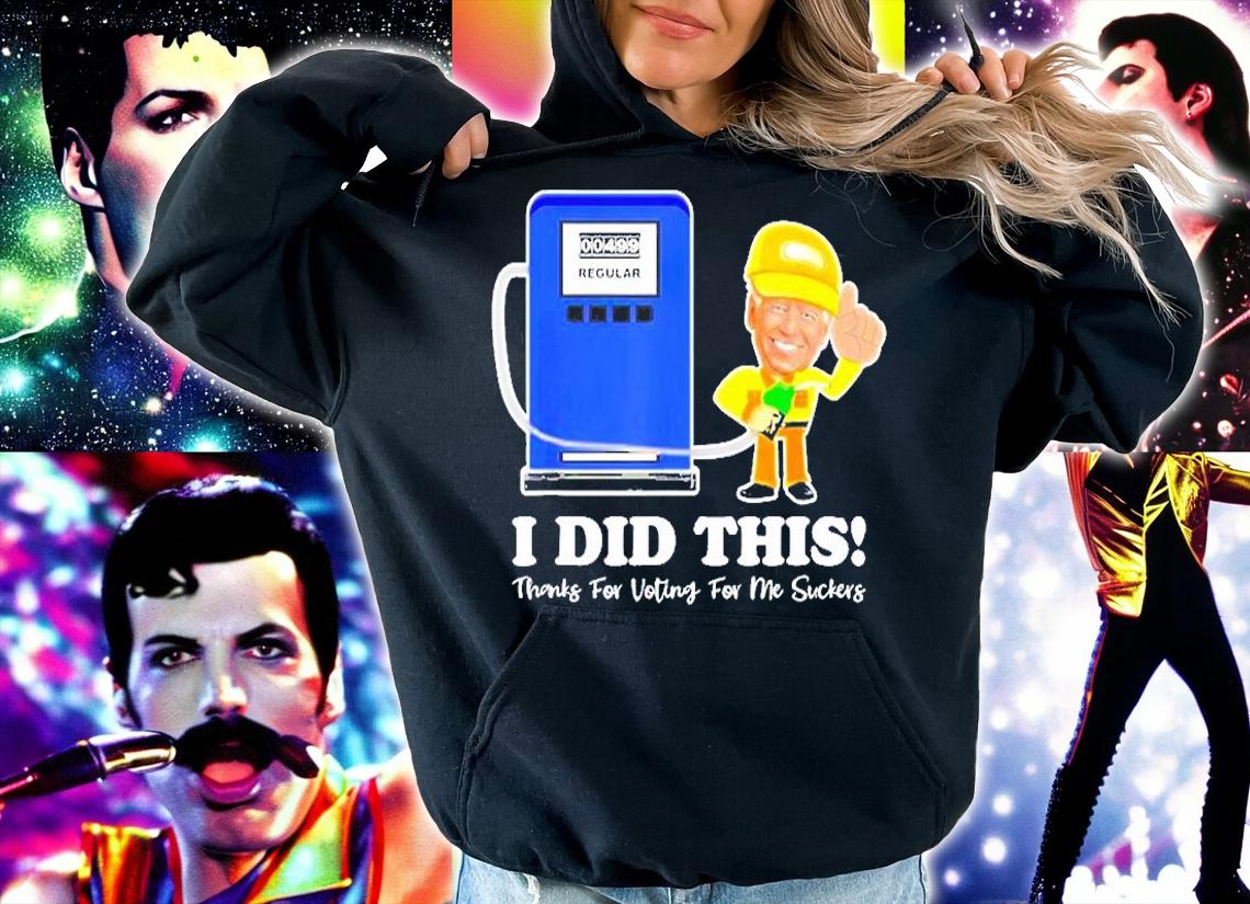 Joe Biden Gas Price I Did This Thanks For Voting Anti Meme T-Shirt