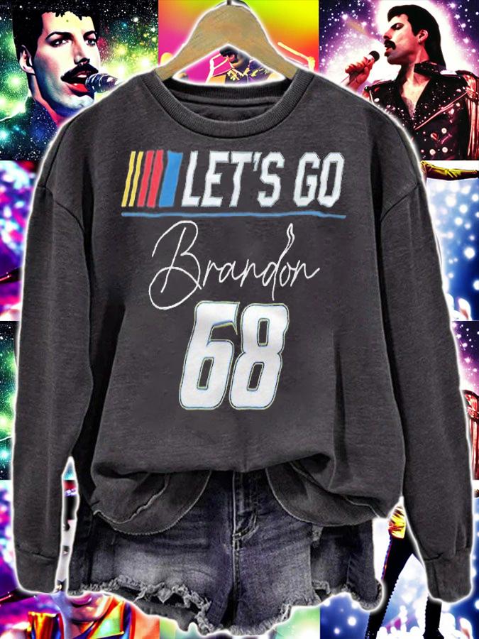 Let's Go Brandon 68 Funny Meme , Impeach Biden Costume T-Shirt