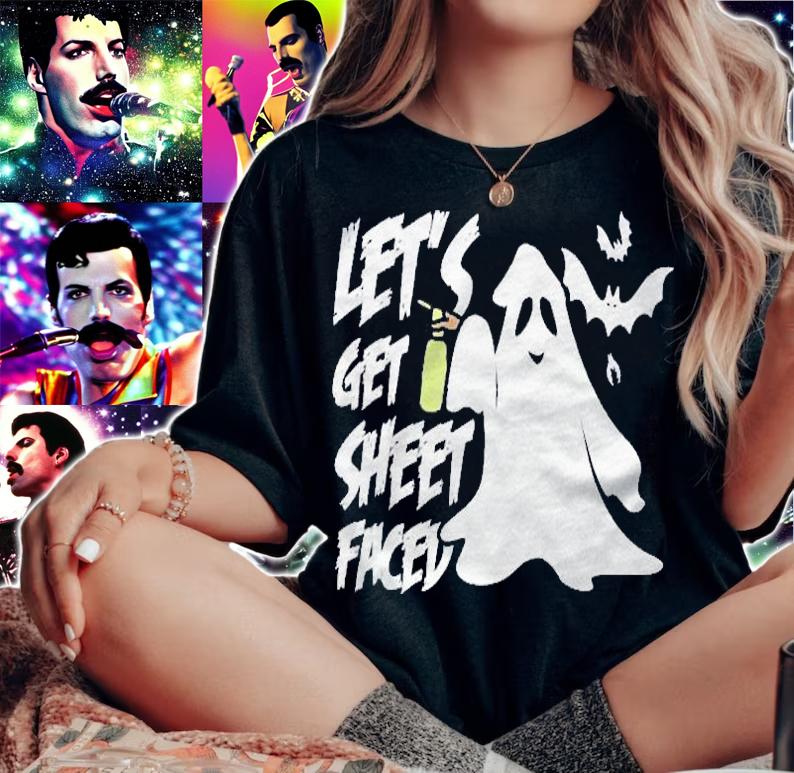 Lets Get Sheet Faced For This Halloween Party Celebration! Shirt woman shirt