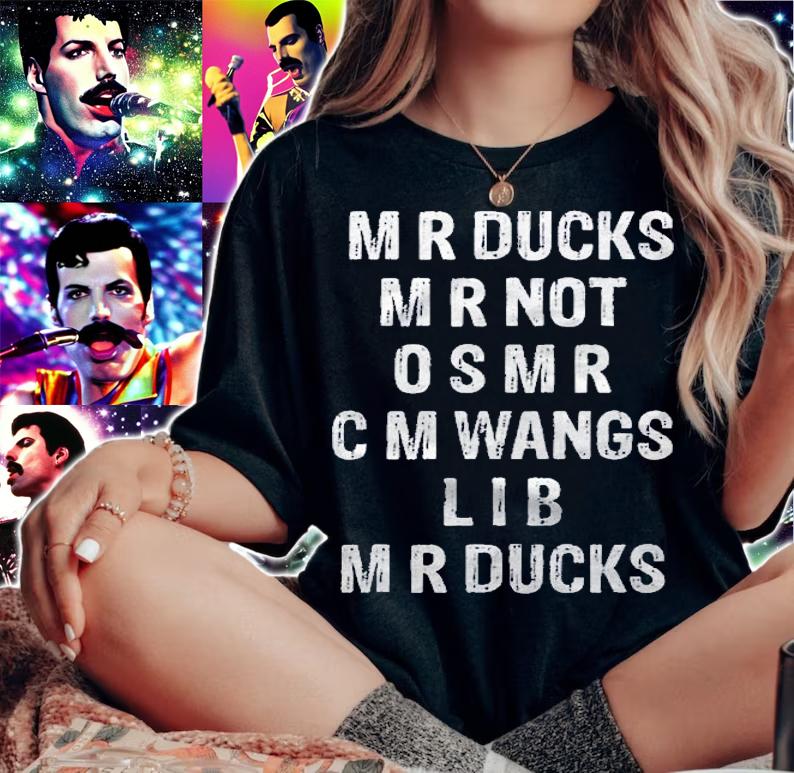 M R Ducks M R Not O S M R C M Wings Duck Lover Funny Duck Shirt woman shirt