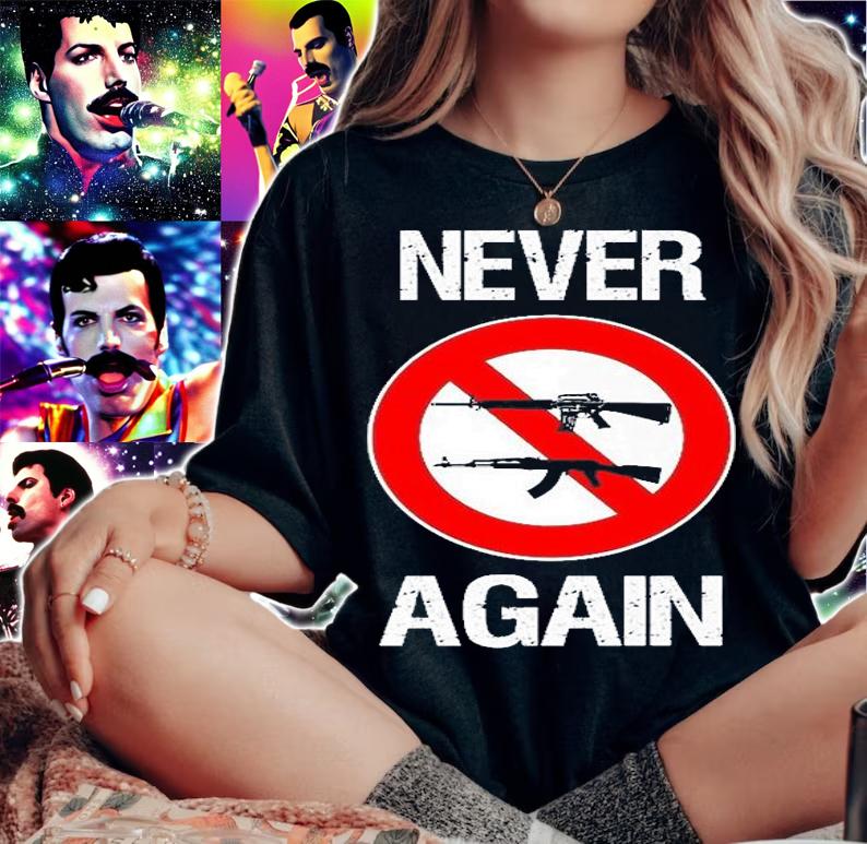 Never Again Ban Assault Weapons Anti Ar15 T-Shirt