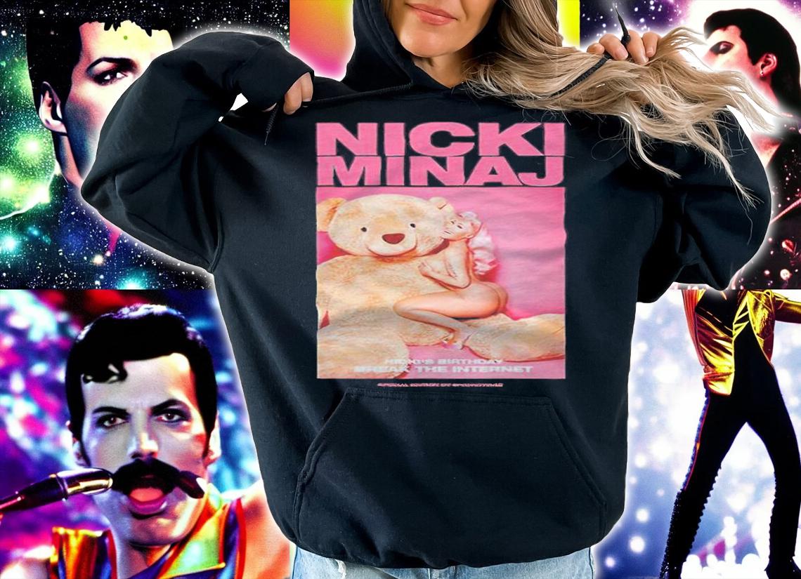 Nicki Minaj Nicki's birthday break the internet T-shirt hoodie