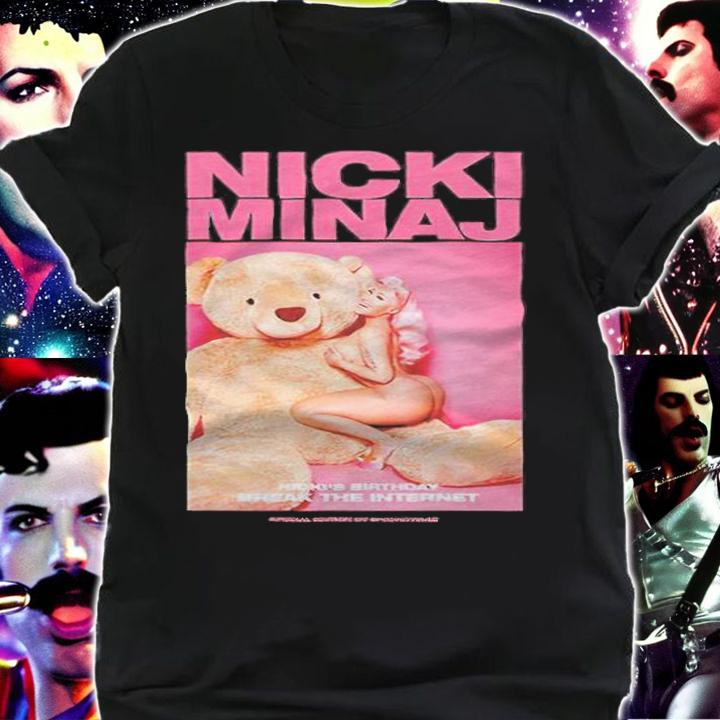 Nicki Minaj Nicki's birthday break the internet T-shirt shirt