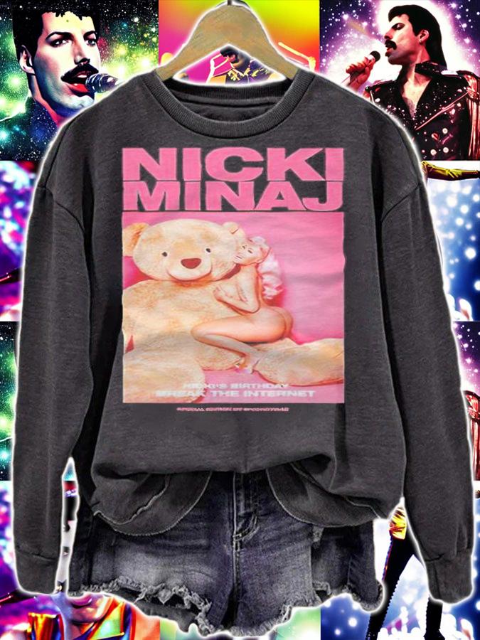 Nicki Minaj Nicki's birthday break the internet T-shirt sweatshirt