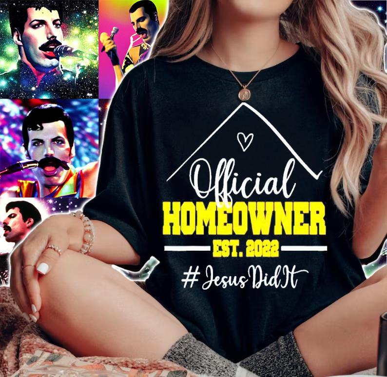 Official Homeowner Proud New Housewarming Party 2022 Shirt woman shirt