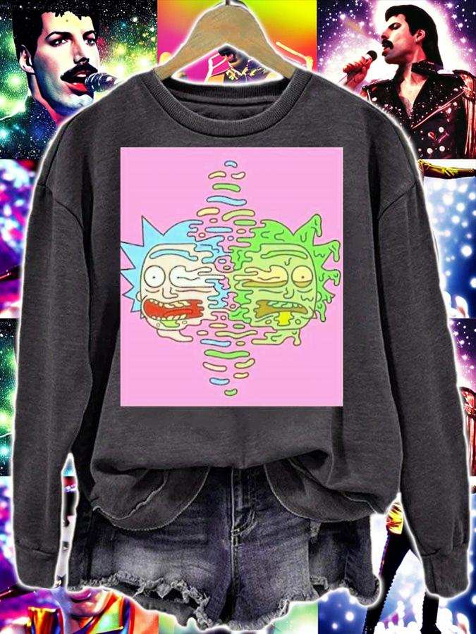 Rick and Morty double Rich character shirt