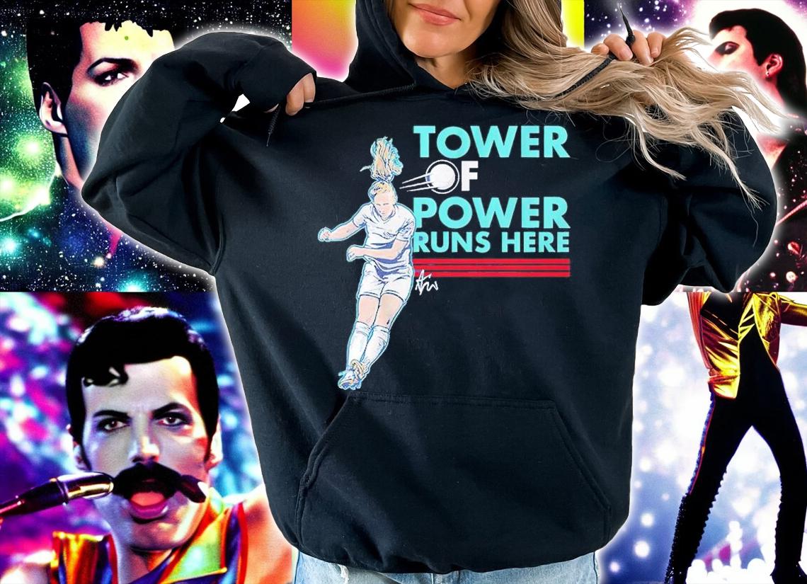 Sam Mewis Tower Of Power Runs Here Shirt