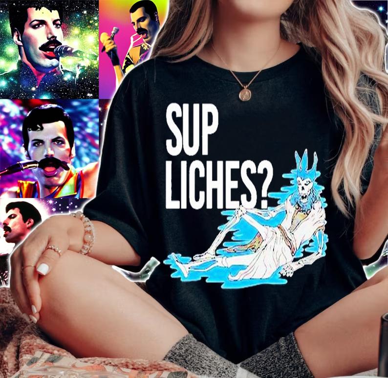 Skeleton Sup Liches T-Shirt