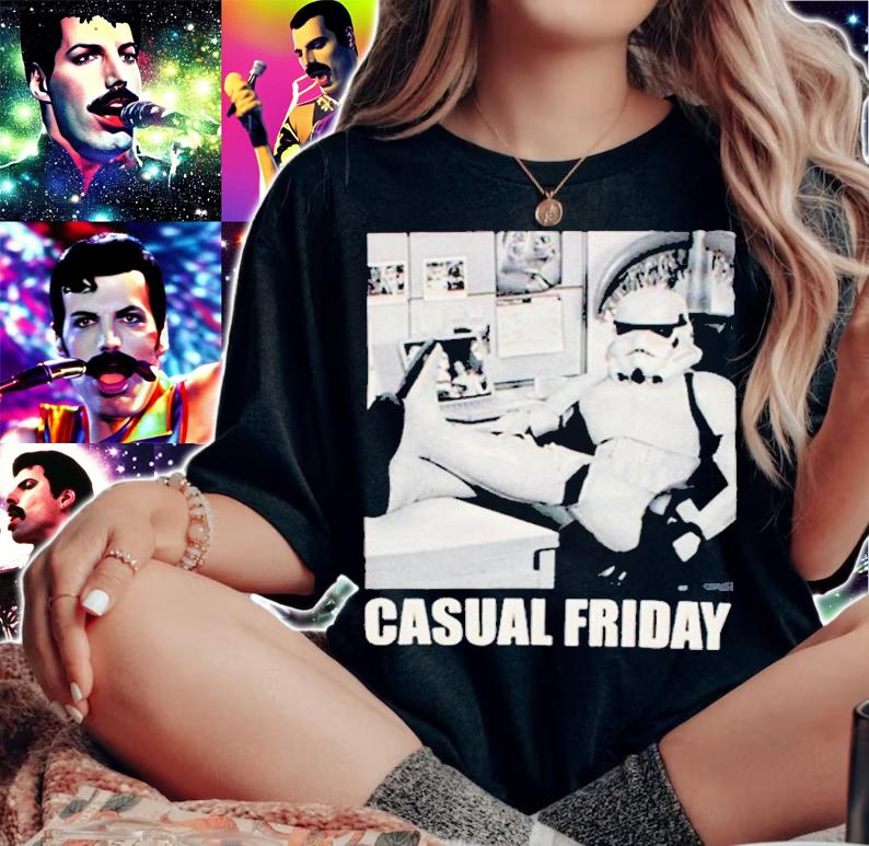 Star Wars Stormtrooper Casual Friday Shirt woman shirt