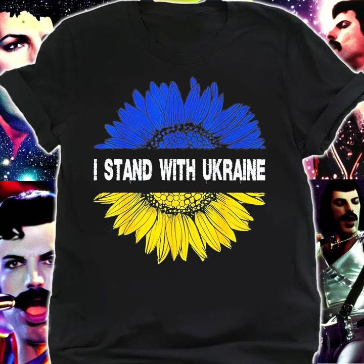 Sunflower I Stand With Ukraine t-shirt shirt