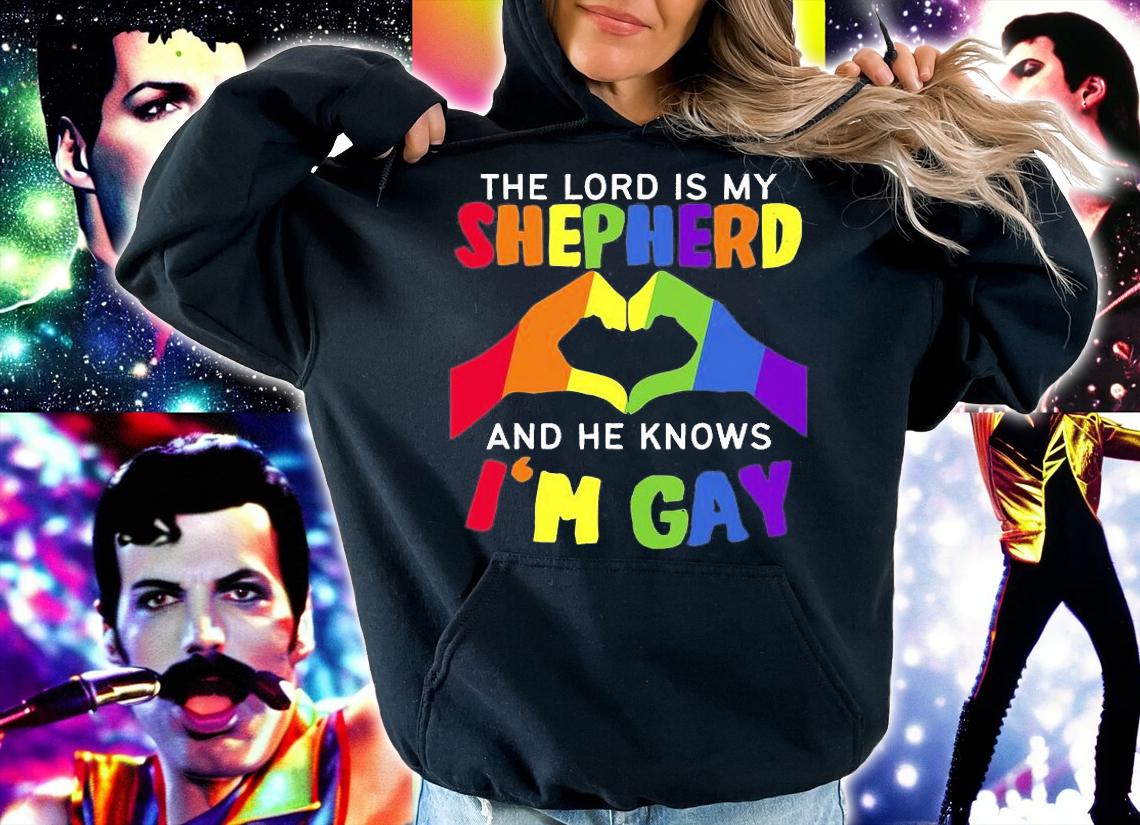 The Lord Is My Shepherd And He Knows I'm Gay LGBT T-Shirt