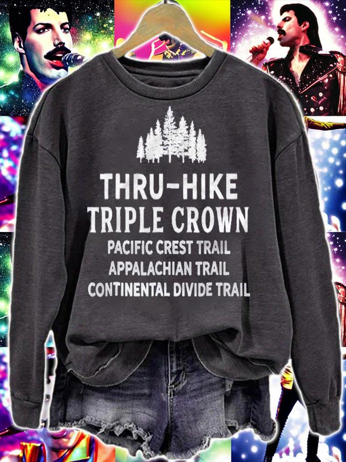 Thru-Hike Triple Crown Backpacker Shirt sweatshirt