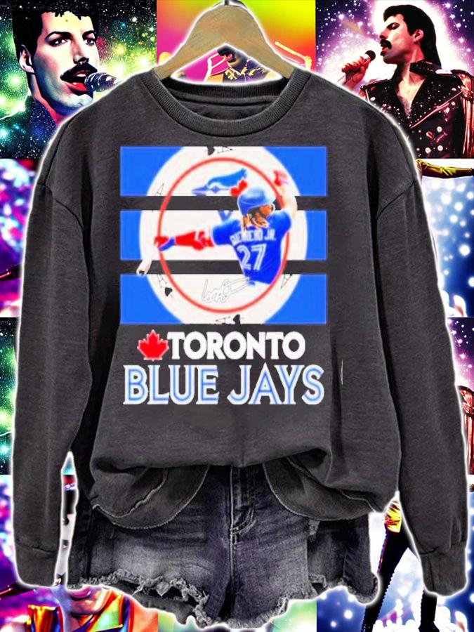 Toronto Blue Jays Guerrero Jr 27 Vintage Signatures Shirt sweatshirt