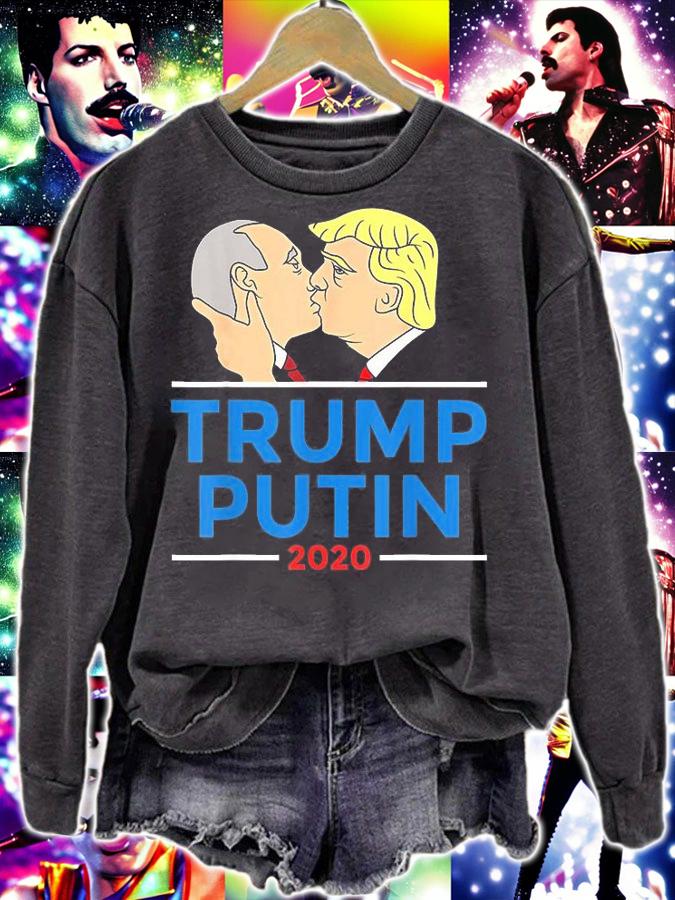 Trump Putin Kissing Anti Trump T-Shirt